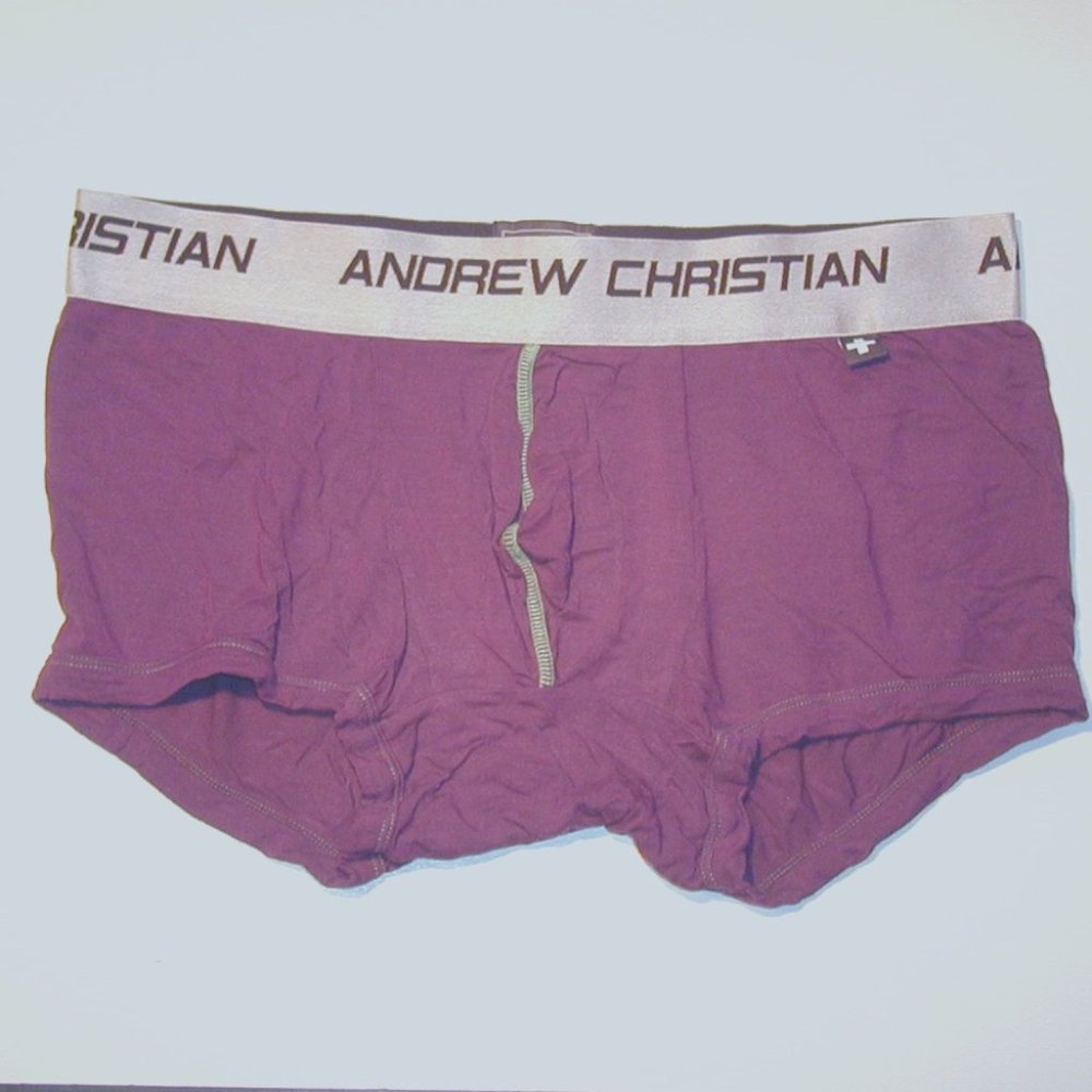 ANDREW CHRISTIAN TRUNKS - PURPLE (Size:XL)